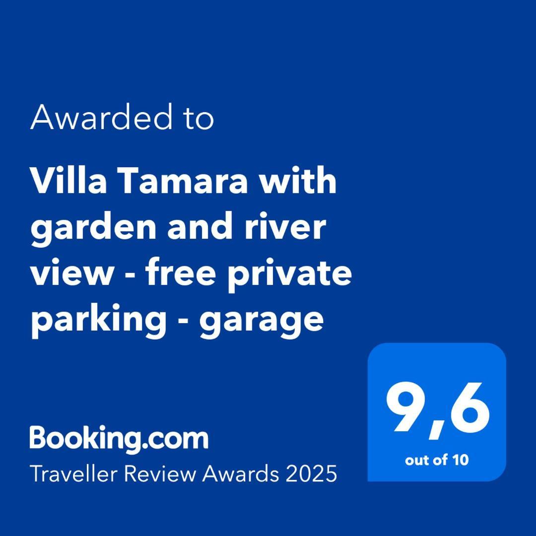 Villa Tamara With Garden And River View - Free Private Parking - Garage Mostar Esterno foto